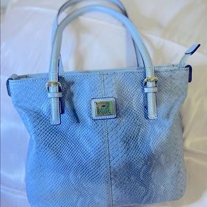 NWT Anne Klein Perfect MediumTote Bag Light blue